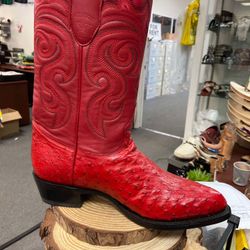 Bota Vaquera De Avestruz