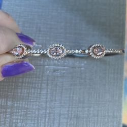 Morganite Bracelet 