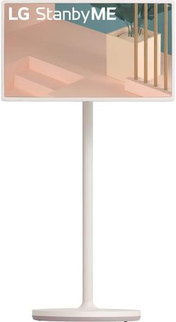 LG 27-Inch Class StanbyMe 1080p-Portable Touch-Screen-Monitor 27ART10AKPL, Built-in Battery, Full Swivel Rotation, 60Hz Refresh Rate, Calming Beige