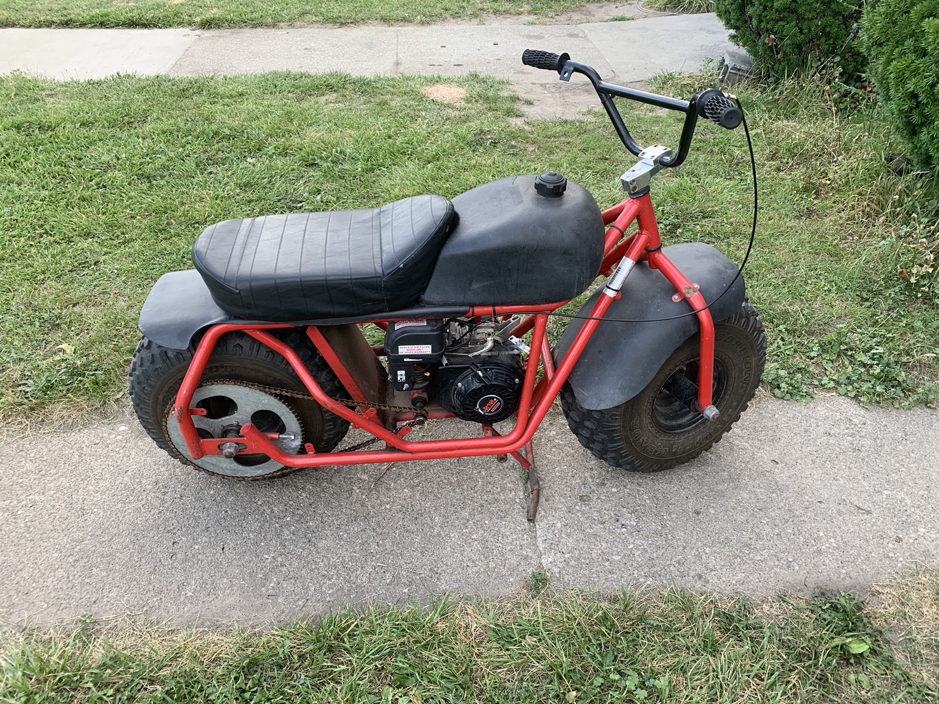 Mini bike ( Manco Big Cat )