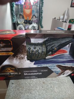 Jurassic World Rebirth Super Colossus Mosasaurus