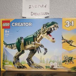 Lego Creator T.rex 3 In 1 31151 New In Box Brand New Sealed
