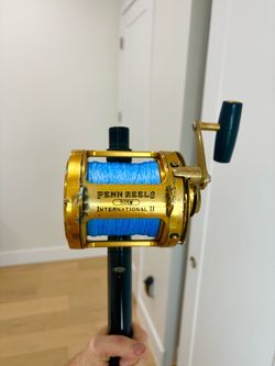Penn International II 50SW 2-Speed Lever Drag —New 80lb Braid—Wahoo / Deep Drop Ready [*2 AVAILABLE]