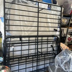 Queen Bed frame and Mattress 