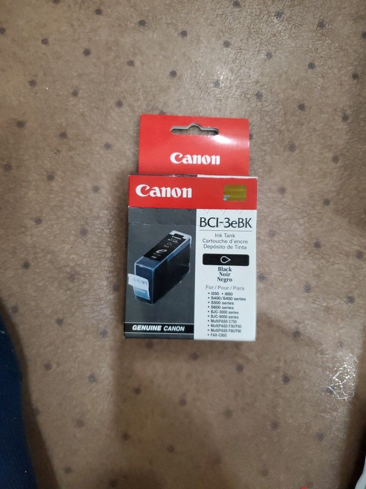 Cannon BCI-3eBK Ink Tank Black O.E.M.