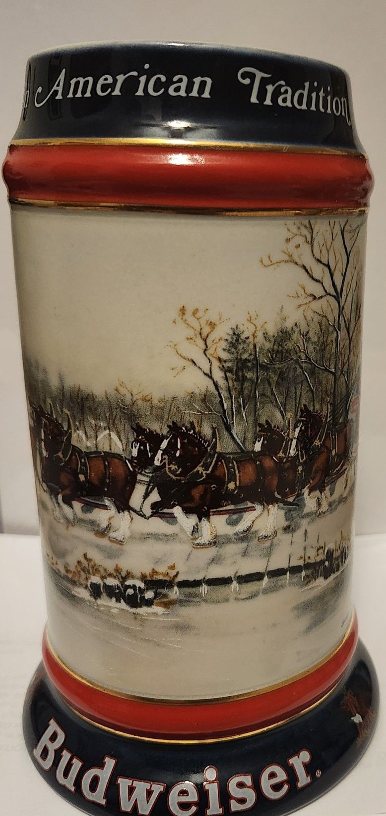 Budweiser An American Tradition Collector Series 1990