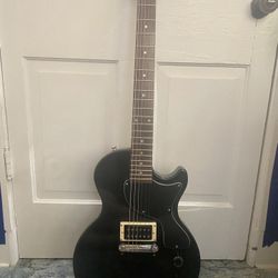 Black Epiphone Les Paul Junior Electric Guitar