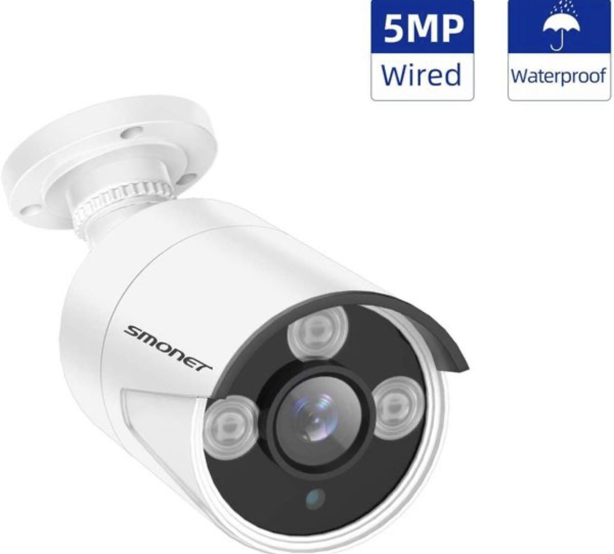 New 5MP Security Camera Waterproof wireless Connect with NVR