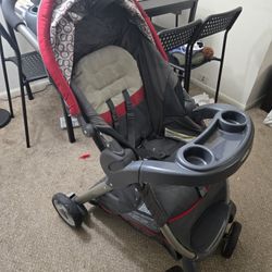 Graco fastaction fold click connect travel system