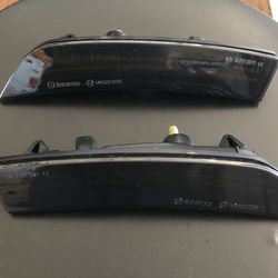 Dynamic smoked lens LED side marker lens for 2022-up Toyota gr86 and Subaru BRZ