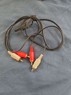 RCA Audio Cable Red and White