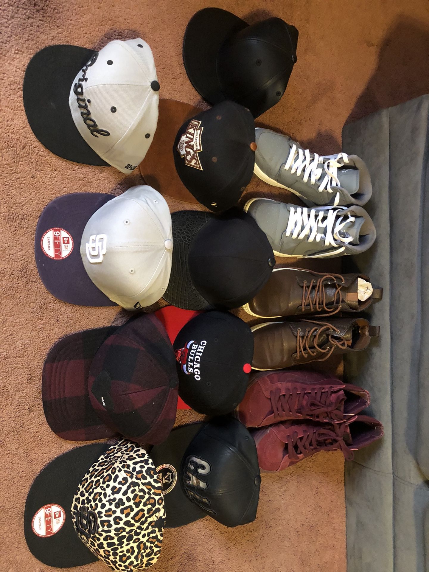 Clothes, hats , shoes
