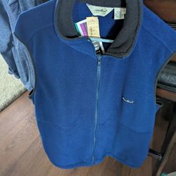 New Vest Jacket Fleece Eddie Bauer Men's $2.00