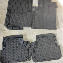 Black Weather tech Floor Mats