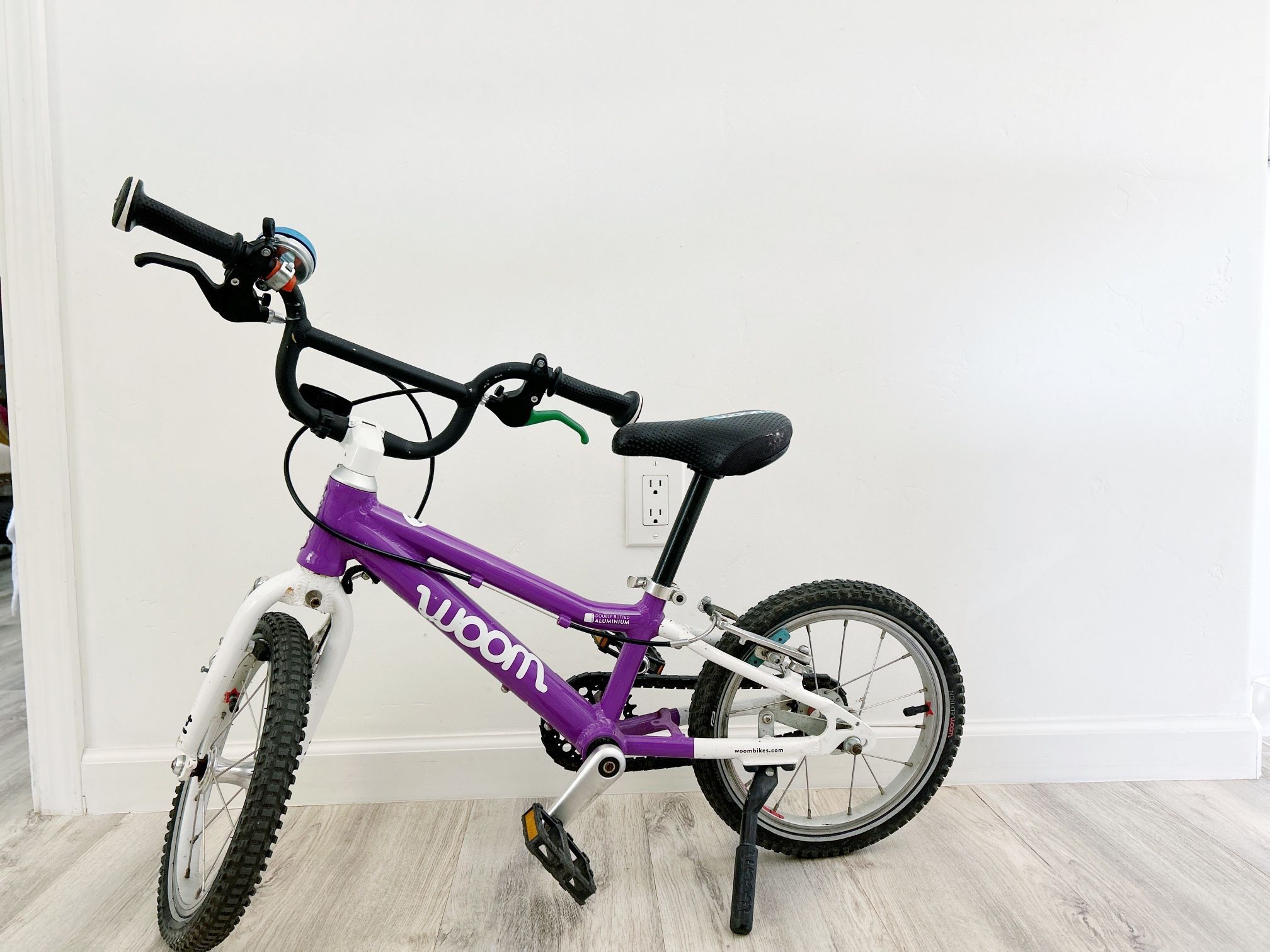 Woom 2Purple Kids Bike – 14” Wheels – Gently Used
