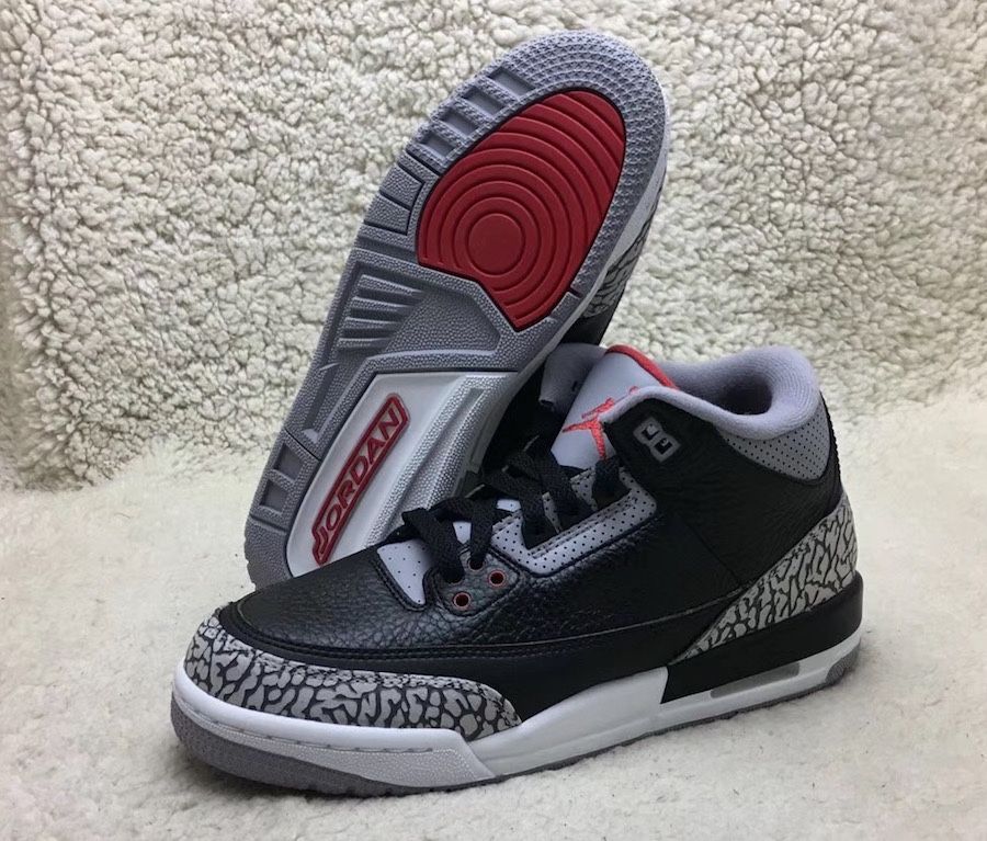 AIR JORDAN 3 RETRO OG "BLACK CEMENT"