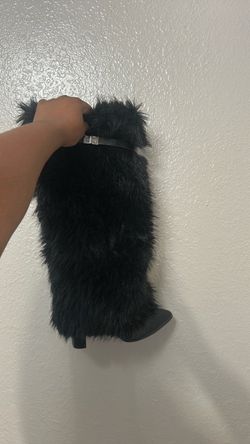 Faux Boots Size 8