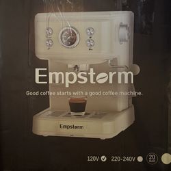 Empstorm Espresso machine 