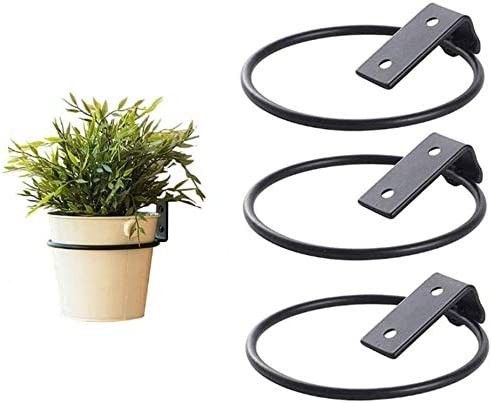 Grow & Harvest 6.3 Inch Wall Planter Hook Hanger - Hanging Plant Bracket for Indoors & Outdoors Use - Flower Pot Wall Mounted Plant Hangers