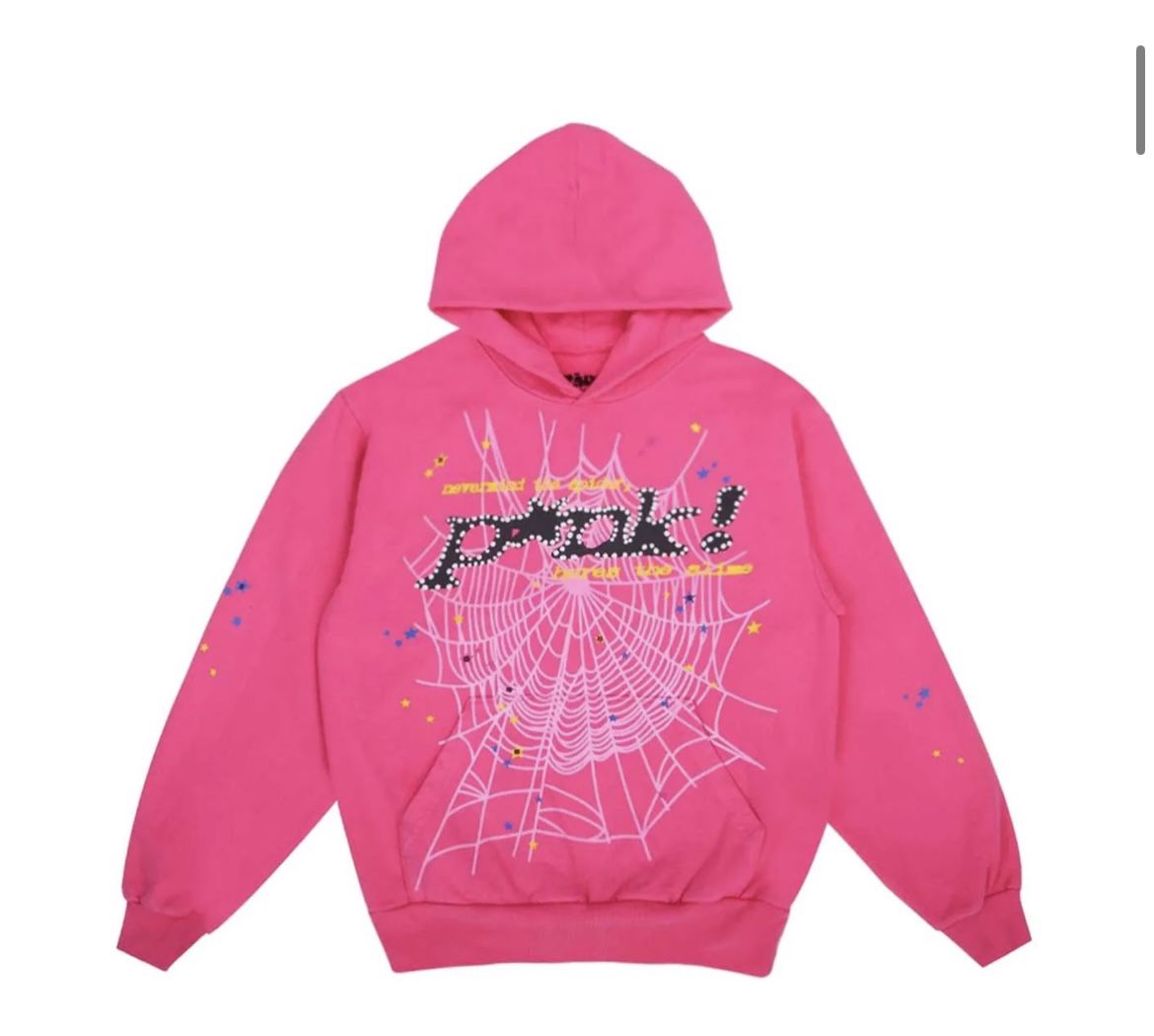 Sp5der P*nk Hoodie “Pink”