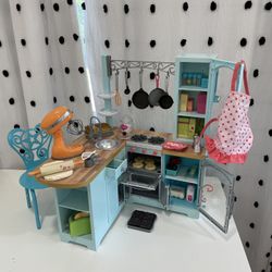 American Girl Fully Equipped Kitchen