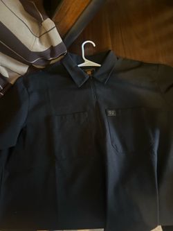 fb county half zip black (xl)
