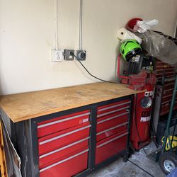 Craftsman bench tool chest