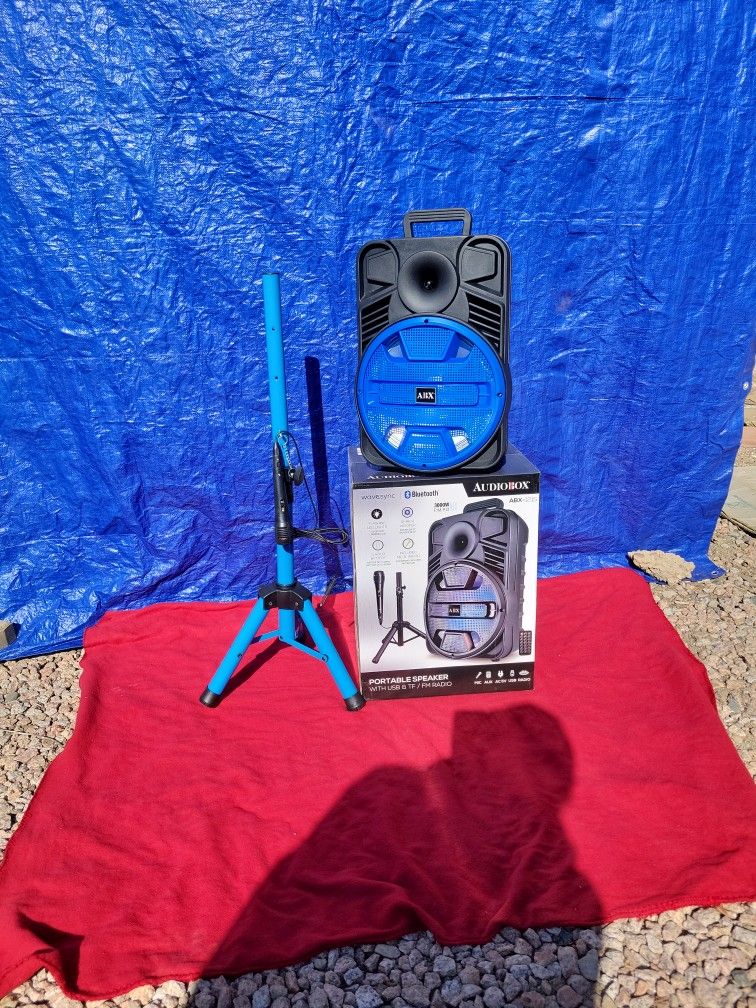 PARTY speaker Bluetooth🎈NEW Rechargeable BOCINA 🚥 tailgate SUBWOOFER 12” great sound loud and clear bocina BLUETOOTH fm radio RE