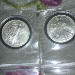 Silver Eagles .999 Silver