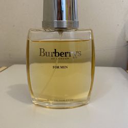 Vintage Burberry Burberrys For Men Eau De Toilette 3.3 Oz