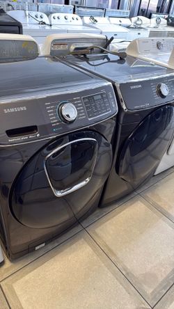 Samsung frontload washer & electric dryer