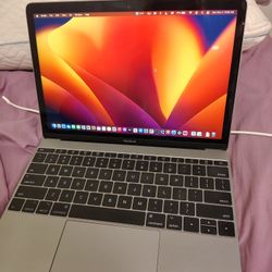 Used 12 Inch MacBook 8GB RAM 256GB SSD.