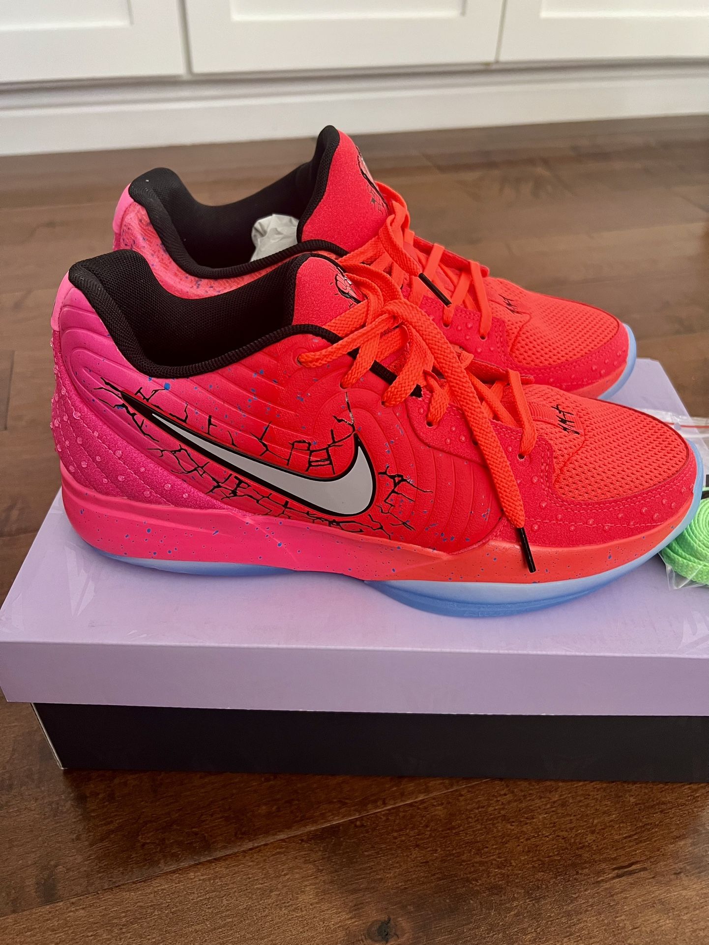Brand new Nike Ja 2 Kool aid Tropical Punch bright crimson 