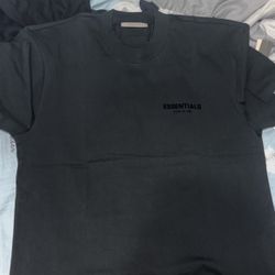 Essentials Black Shirt L