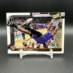 OG Anunoby 2025 Topps Flagship Card