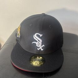 NewEra 59Fifty White Sox Fitted Hat