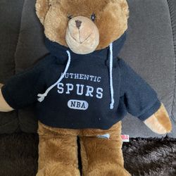 San Antonio Spurs  Teddy  Bear (12 inches Tall )