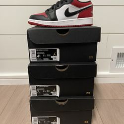 jordan 1 low “bred toe”