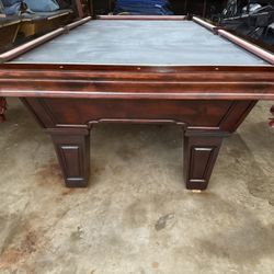 8ft Pool Table (free Delivery, Setup, And New Felt Color Of Your Choice)