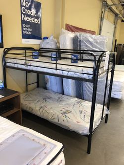 Bunk Bed with Mattresses