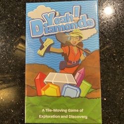 Yeah! Diamonds A Tile-Moving Game of Exploration and Discovery NEW