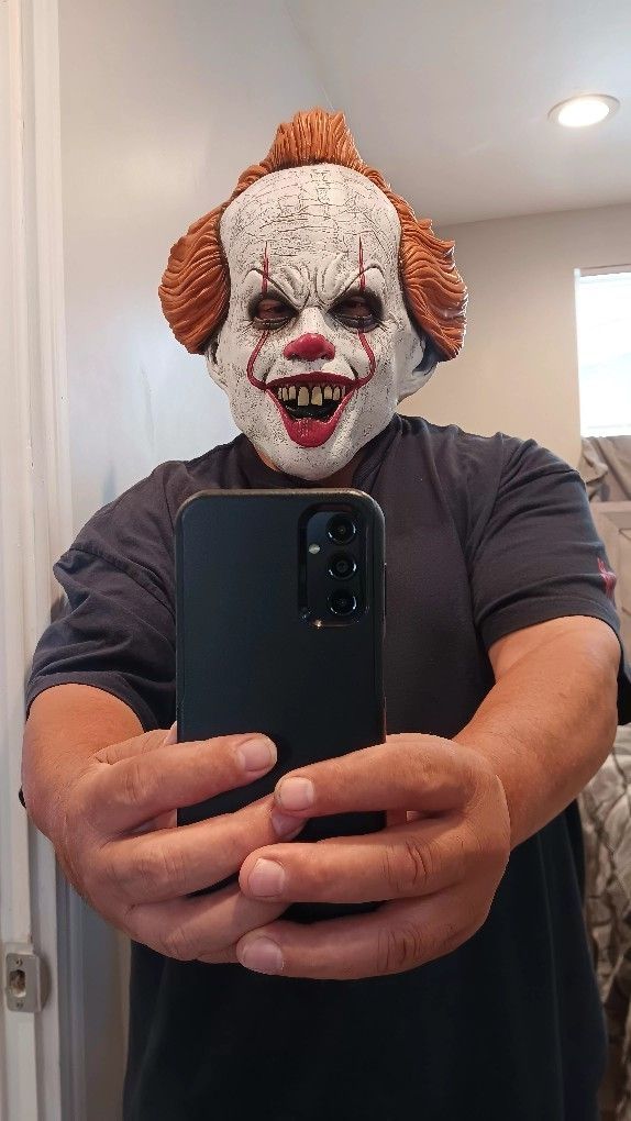 Pennywise Halloween Mask Adults