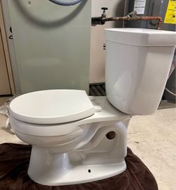 Kohler toilet ready to use