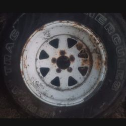 Steel Rims TWO 5 X 4.25