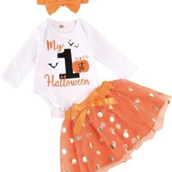 My First Halloween Outfit Set(different Sizes