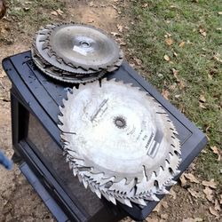 8 In And 12 In Heavy Duty Saw Blades.  Price each 