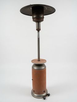 Outdoor patio gas heater