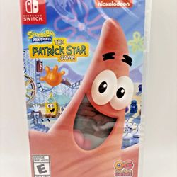 Nintendo Switch SpongeBob SquarePants The Patrick Star Game