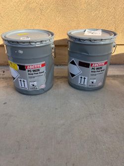 2 buckets loctite pc 9626 deep por grout asking $100 Each Buckets