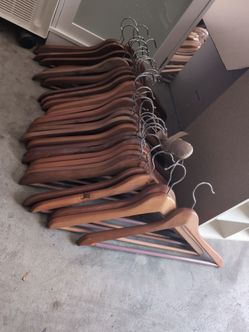 Hangers wooden